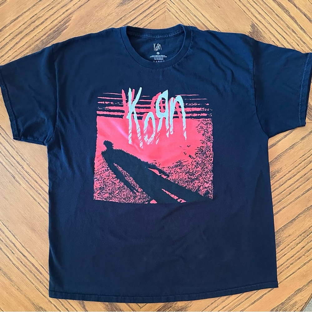 Black and Red Graphic Tee